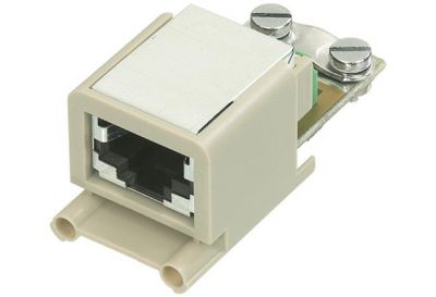 Han Brid-RJ45 panel feed through