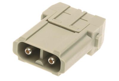 Han 40A axial module, male 2,5-8mm