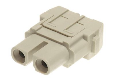 Han 40A axial module, female 2,5-8 mm