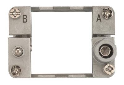 Hinged frame 6B for 2 modules (A..B)