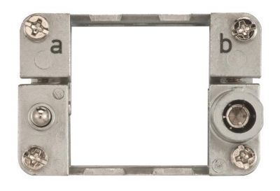 Hinged frame 6B for 2 modules (a..b)