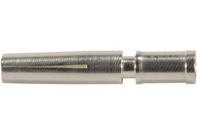 Han P female crimp contact 0,5mm² (Ag)