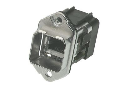 Han PushPull RJ45 90° metal WDF