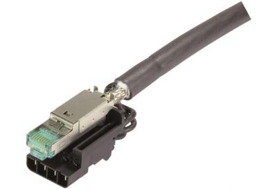 Han3A RJ45 Hybrid GL Cat6A insert 8+4p