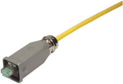 Han3A RJ45 GL Cat6A plug 8p met