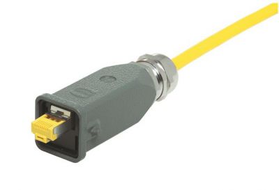 Han3A RJ45 10G Cat6 plug 8p IDC