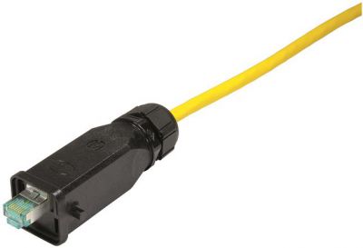 Han3A RJ45 GL Cat6A plug 8p plastic