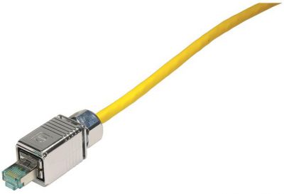 HPP V4 RJ45 GL PLUG Cat6A 8p, METALIC