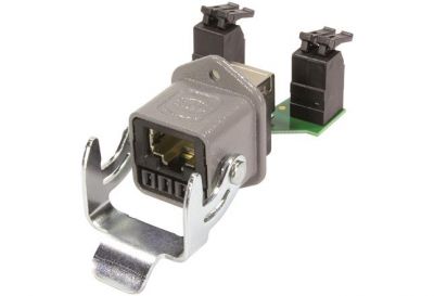 Han 3A RJ45 Hybrid Cat.6 PFT 8+4p