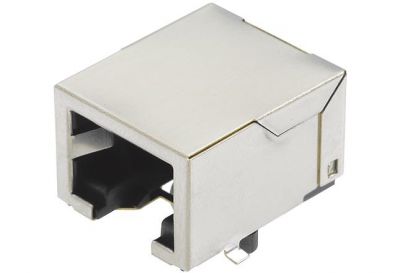 RJI RJ45 jack Cat.5 SMT angled