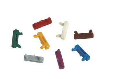 RJI RJ45 10G/PN plug color-clip red