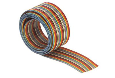SEK CAB FLAT COLOR AWG28 26P 30,48M