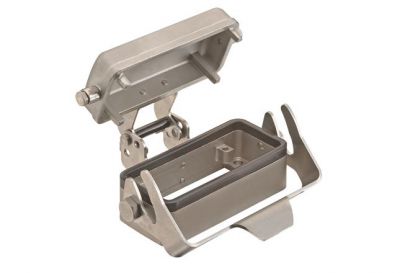 INOX bulkhead housing w/ hinged cover