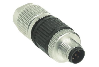 circular Connector w. Harax M12 L5 M