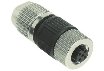 Circular Connector w. Harax M12 L 5 F