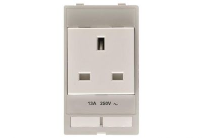 Plug socket module UK (BS)