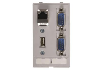 Data module (RJ45;USB;2XSUB-D9,mm)