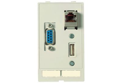 Data module (USB;RJ45;SUB-D9,f-m)