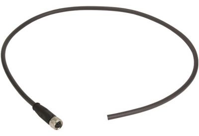 M8 Cable Assembly 4-poles st/- f/- 0,5m