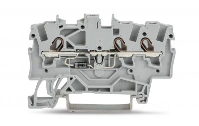 Component terminal block3-conductor, gray