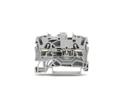 Component terminal block2-conductor, gray