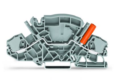 2-conductor through terminal block6 mm², gray