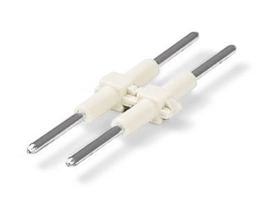 Board-to-Board LinkPin spacing 4 mm 2-pole, white Length: 30 mm