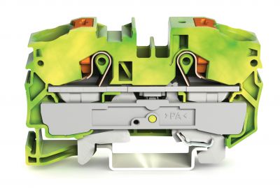 2-conductor ground terminal block16 mm², green-yellow