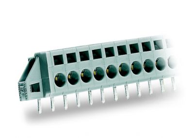 PCB terminal block2.5 mm² Pin spacing 5 mm 2-pole, gray