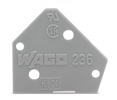 End plate1 mm thick snap-fit type