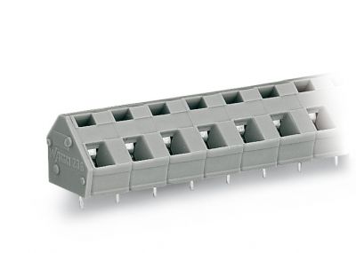 PCB terminal block2.5 mm² Pin spacing 7.5/7.62 mm 3-pole, gray