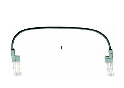 Push-in type wire jumperinsulated L = 110 mm