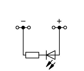 Component terminal block4-conductor, gray