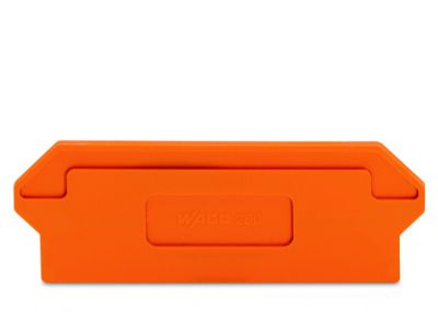 Separator plate2 mm thick oversized, orange