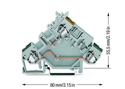 3-conductor actuator supply terminal blogray