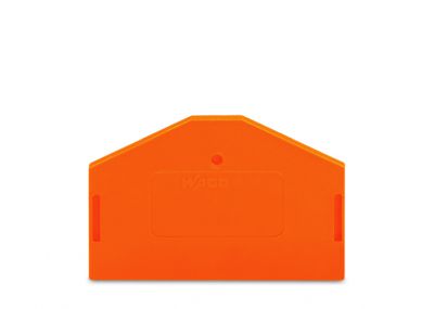 End and intermediate plate2.5 mm thick, orange