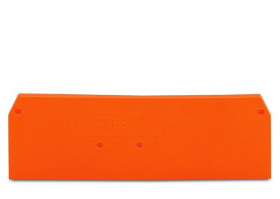 End and intermediate plate2.5 mm thick, orange