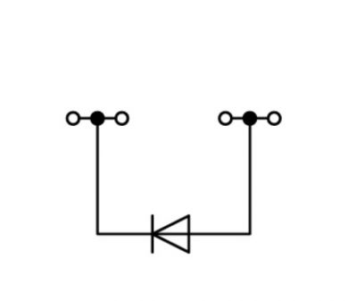 Component terminal block4-conductor, gray