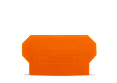 Separator plate2 mm thick oversized, orange