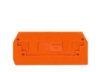 End and intermediate plate2.5 mm thick, orange