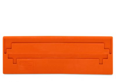 Separator plate2 mm thick oversized, orange