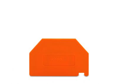 Separator plate2 mm thick oversized, orange