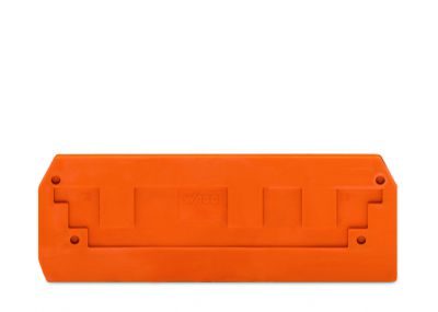 End and intermediate plate2.5 mm thick, orange