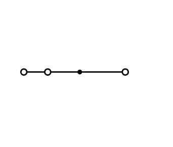 3-conductor through terminal block10 mm², blue