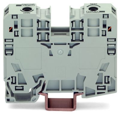 2-conductor through terminal block35 mm², brown