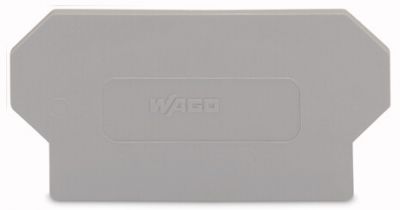 Separator plate2 mm thick oversized, gray