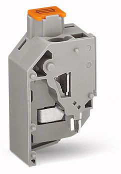 Transformer fuse terminal blockfor fuse 5 x 20 mm, gray