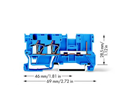 2-conductor/1-pin carrier tbblue