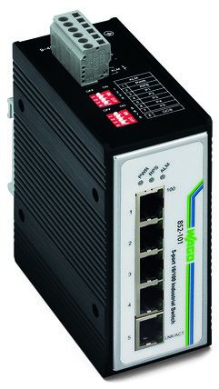 Industrial-Switch5Port, black