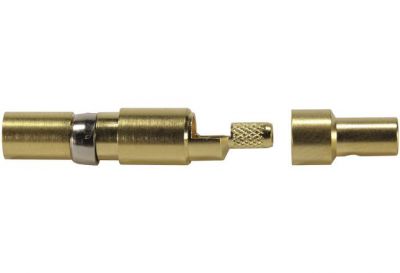 DIN-Signal coax f, solder/crimp, 50Ohm